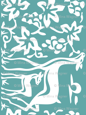 deer-grapes-close-vector-white-TURQUOISE-180