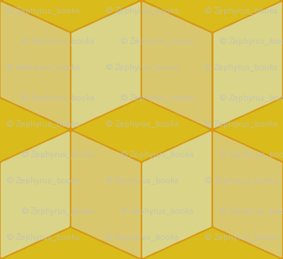 Colorful Tessellated Squares - Yellow