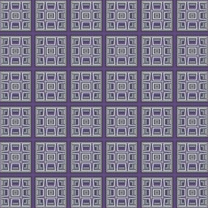 Plum Tiled Grid © Gingezel™ 2012
