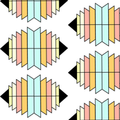 Tribal Street: 2 Color 1