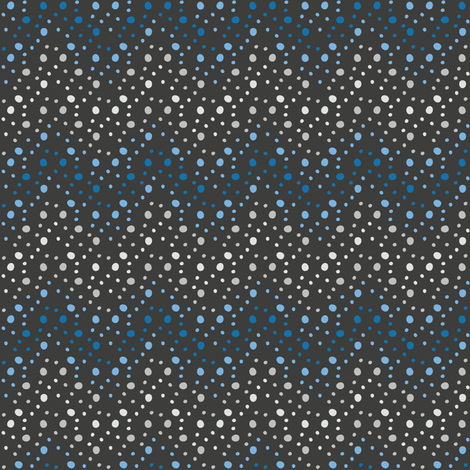 Polka Ombre Chevron (Dark) fabric by robyriker on Spoonflower - custom fabric