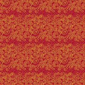 Circus Wagon Xmas:Swirly Stripes