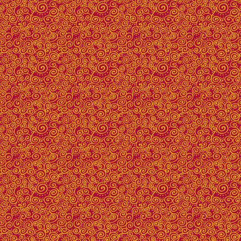 Circus Wagon Xmas: Swirlies fabric by tallulahdahling on Spoonflower - custom fabric