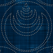 Sashiko: Mon - Crest