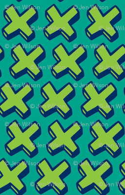 green crosses