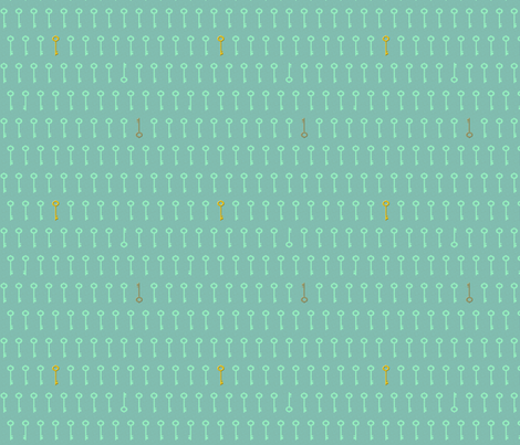 keys - aqua