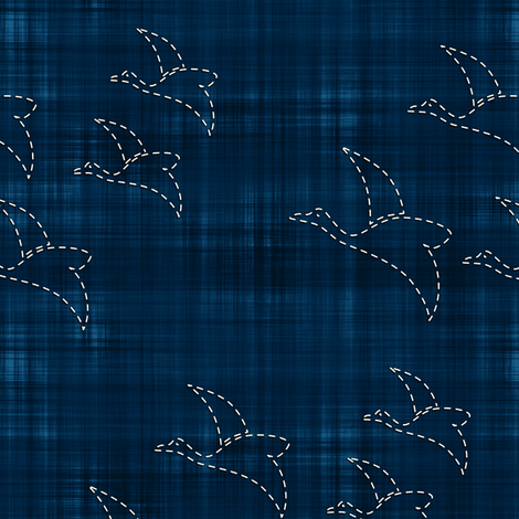 Sashiko: Tori - Birds