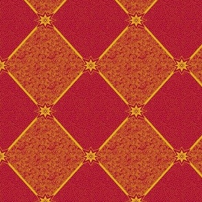Circus Wagon Xmas: Harlequin Star - Small