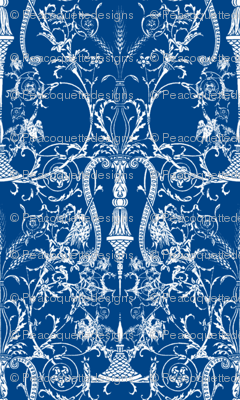 Lady Mary's Bedroom ~ Blue & White