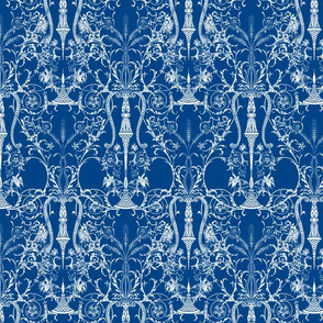 Lady Mary's Bedroom ~ Blue & White