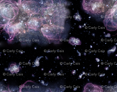Purpla Galaxy Nebula Burst