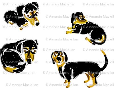 Chocolate Chip Dachsunds