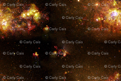 Orange and Red Galaxy