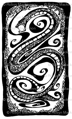 Framed Treasures - Snake I