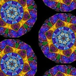 Pumpkin and Flower Mandala 1