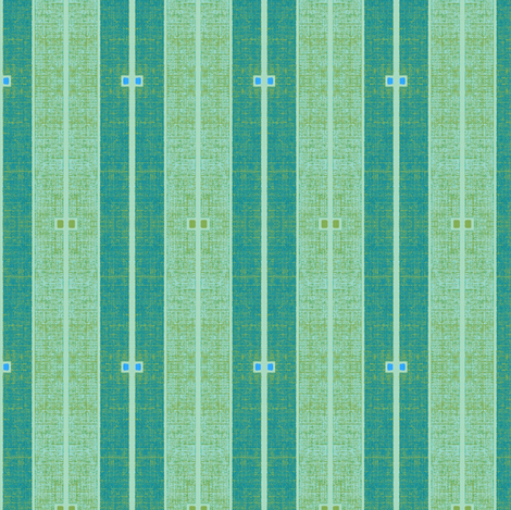 Ode to Deco -  stone washed blues with green highlights fabric by materialsgirl on Spoonflower - custom fabric