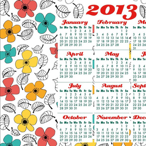 Flowers calendar