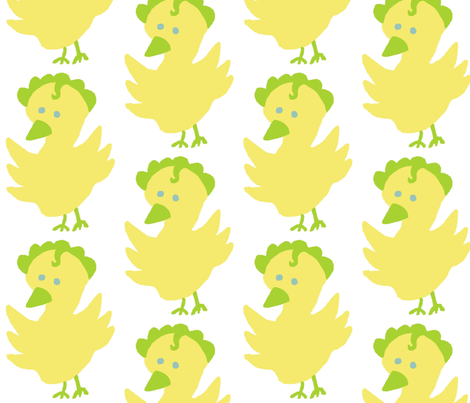 Lucy always messes with her comb! fabric by anniedeb on Spoonflower - custom fabric