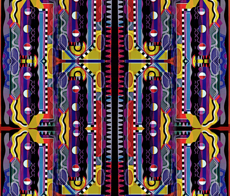 Except For Lola fabric by whimzwhirled on Spoonflower - custom fabric