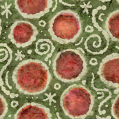 Batik Wax Christmas Ornaments