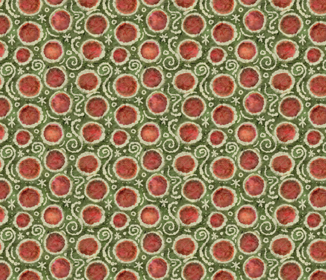 Batik Wax Christmas Ornaments