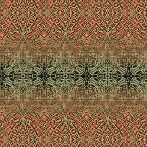 Tapestry Christmas - Antique Red and Green