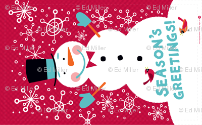 Snowman Flag