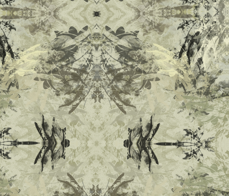 Dragonfly Sumi Ink -Subtle Twist
