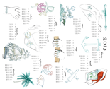 2013 nautical tattoo calender