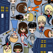All the Companions down in Whoville - Blue