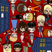 All the Companions down in Whoville - Red
