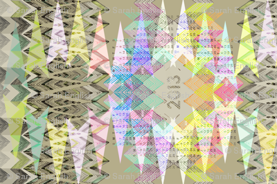 2013 Geometry Tea Towel Calendar