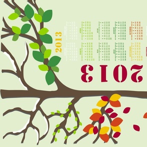 Four Seasons Tree 2013 Calendar