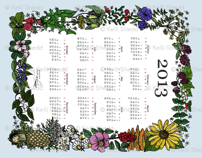 Wildflower_Tea_Towel_2013