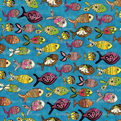 doodle fish