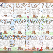 Apple tree 2013 calendar