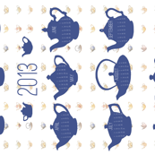 teapot calendar 2013