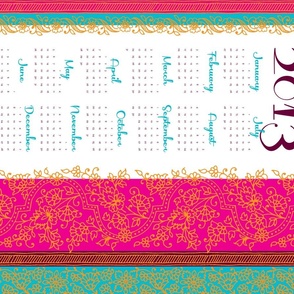 Bollywwod Mehndi 2013 calendar [contest version]