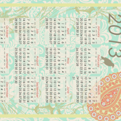 2013 tea towel calendar