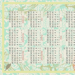 2013 tea towel calendar