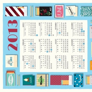 Matchbox Tea Towel 2013
