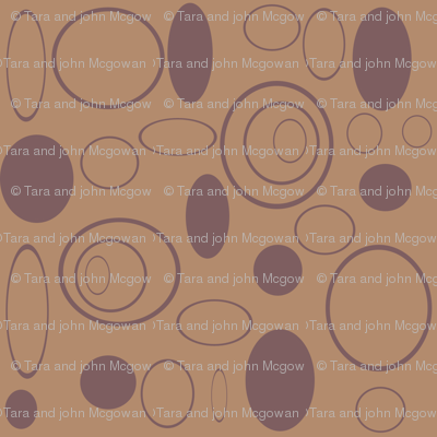 Coffee Bean Rings, Dots & Swirls