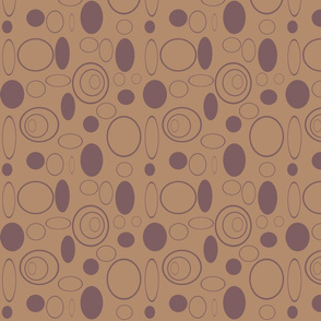 Coffee Bean Rings, Dots & Swirls