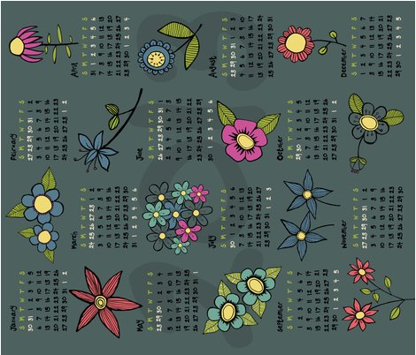 R2013_flowery_calendar_tea_towel