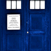 Doctor Who Inspired TARDIS Decal or Fabric