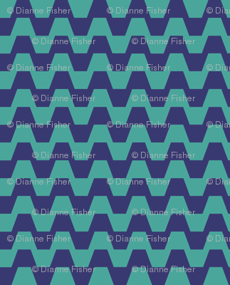 Trapezium in blue