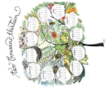 treeful year - 2013 tea towel calendar - ekström