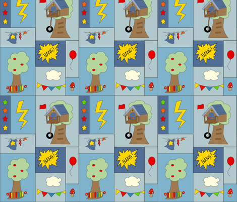 Everyday Hero - Be My Hero Contest fabric by anikabee on Spoonflower - custom fabric