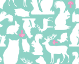 Woodland Animals Small Mint