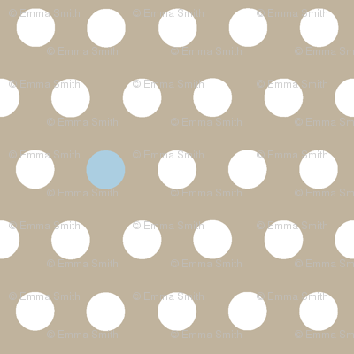 Woodland Dots Taupe